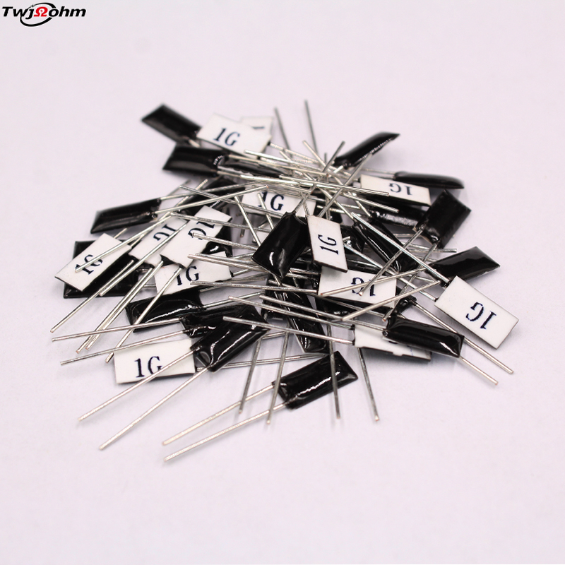 HVR82MZ0510J flat horizontal ceramic chip glass glaze 1G1000M ohm non inductive high voltage resistor